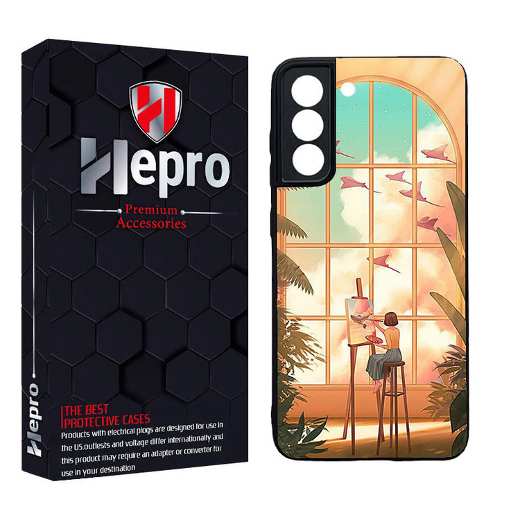 کاور هپرو طرح فانتزی کد Dimo-049 مناسب برای گوشی موبایل سامسونگ Galaxy S21 FE