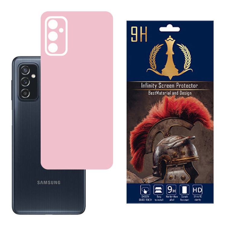 برچسب پوششی اینفینیتی مدل PRO MAX مناسب برای گوشی موبایل سامسونگ Galaxy M52 به همراه محافظ صفحه نمایش