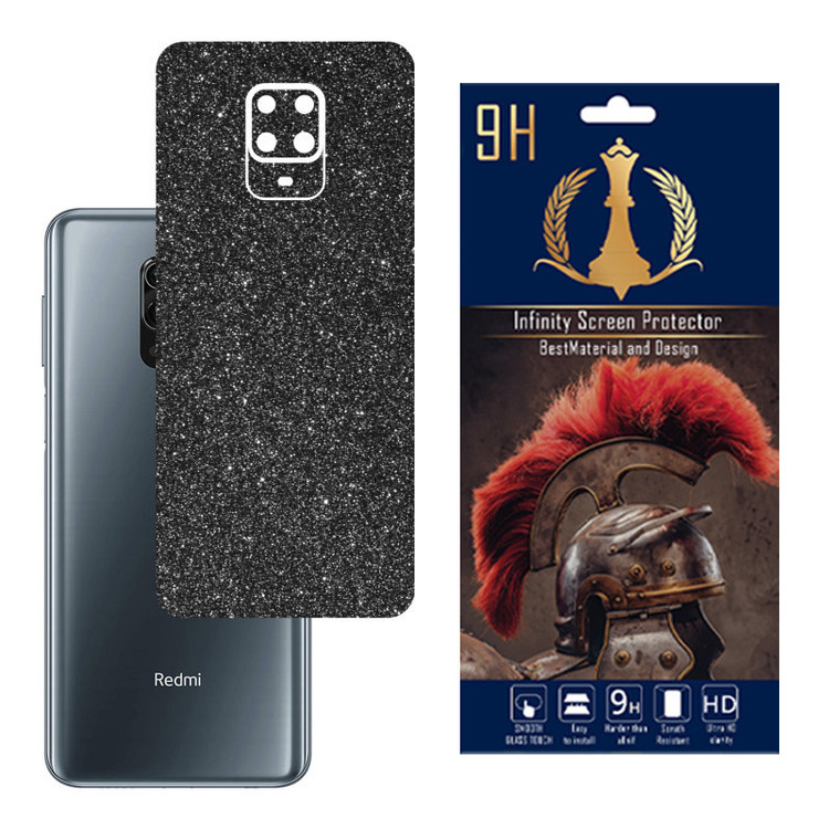 برچسب پوششی اینفینیتی مدل PRO MAX مناسب برای گوشی موبایل شیائومی REDMI NOTE 9S / REDMI NOTE 9 PRO به همراه محافظ صفحه نمایش