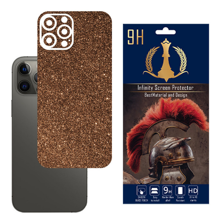 برچسب پوششی اینفینیتی مدل PR MAX مناسب برای گوشی موبایل اپل iPhone 12 PRO MAX به همراه محافظ صفحه نمایش