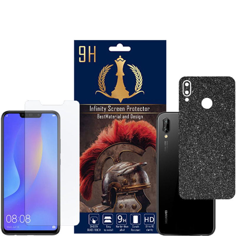 برچسب پوششی اینفینیتی مدل PRO MAX مناسب برای گوشی موبایل هوآوی NOVA 3I به همراه محافظ صفحه نمایش
