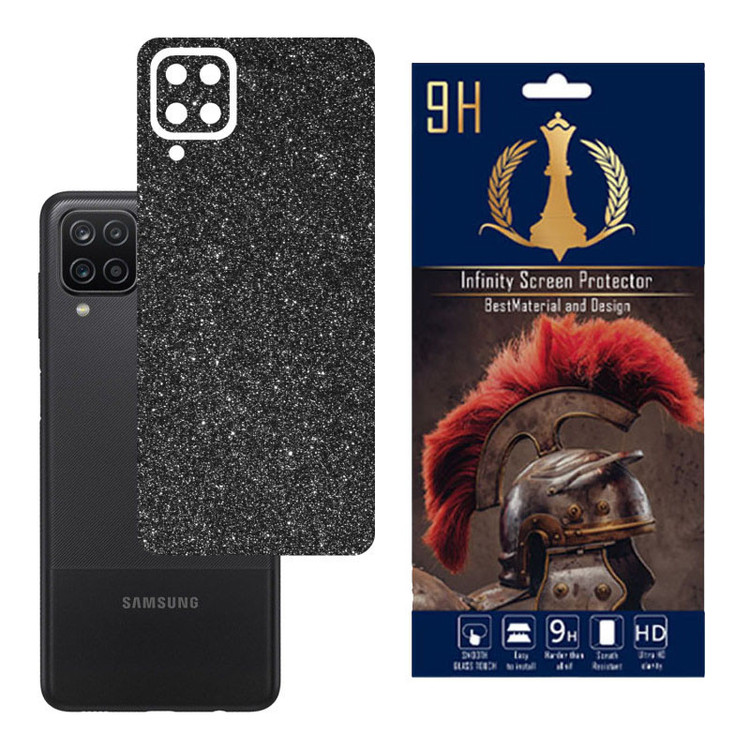 برچسب پوششی اینفینیتی مدل PRO MAX مناسب برای گوشی موبایل سامسونگ GALAXY A12 / M12 / F12 به همراه محافظ صفحه نمایش