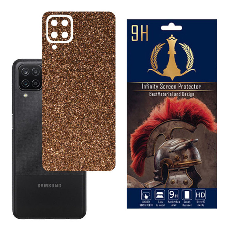 برچسب پوششی اینفینیتی مدل PRO MAX مناسب برای گوشی موبایل سامسونگ GALAXY A12 / M12 / F12 به همراه محافظ صفحه نمایش